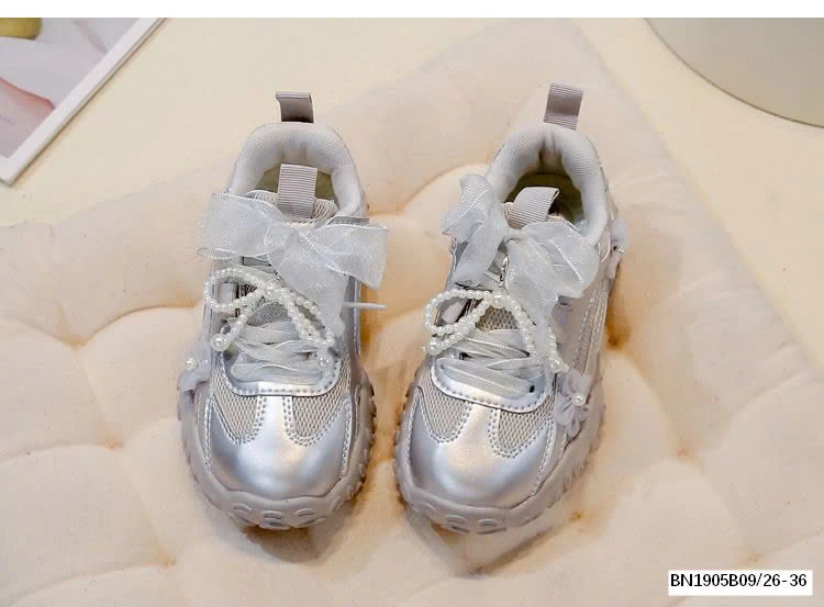 GIÀY THỂ THAO PHỐI NƠ BÉ GÁI