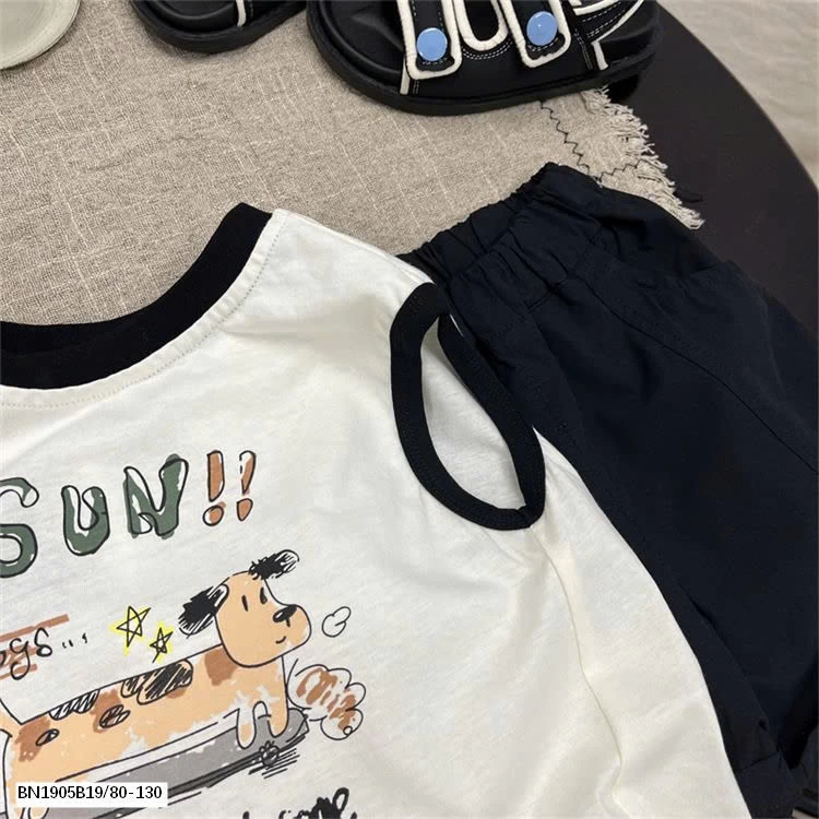 SÉT BỘ BALO CÚN IN CHỮ SUN