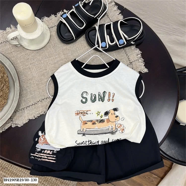 SÉT BỘ BALO CÚN IN CHỮ SUN