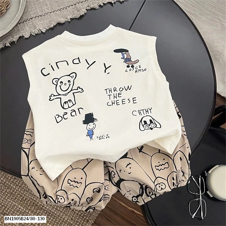 SÉT ÁO SÁT NÁCH QUẦN BO GẤU