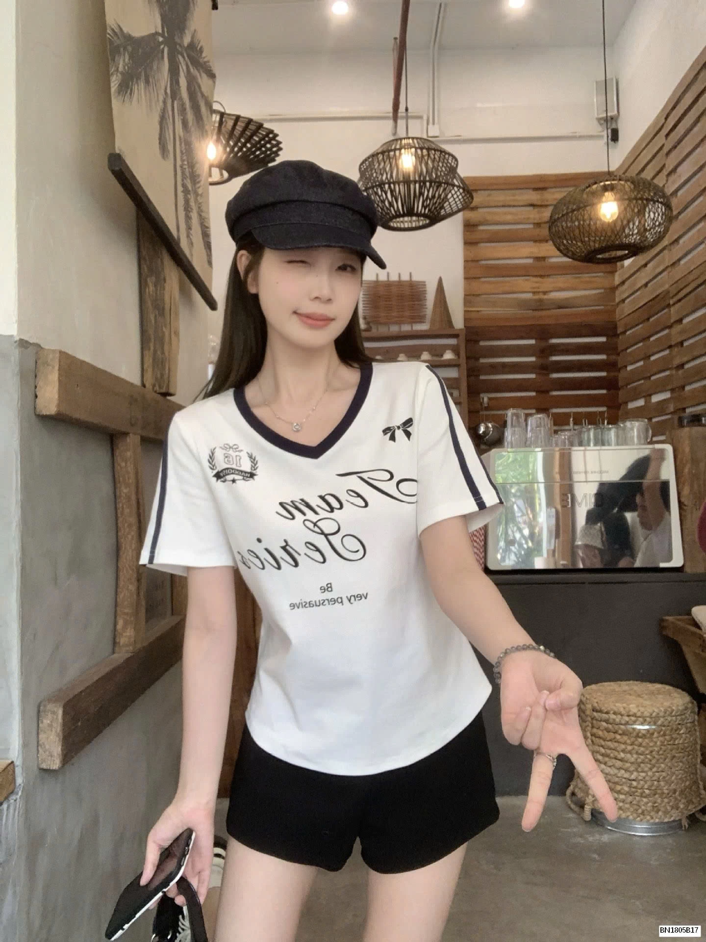 ÁO THUN KẺ TAY TEAMSERIES