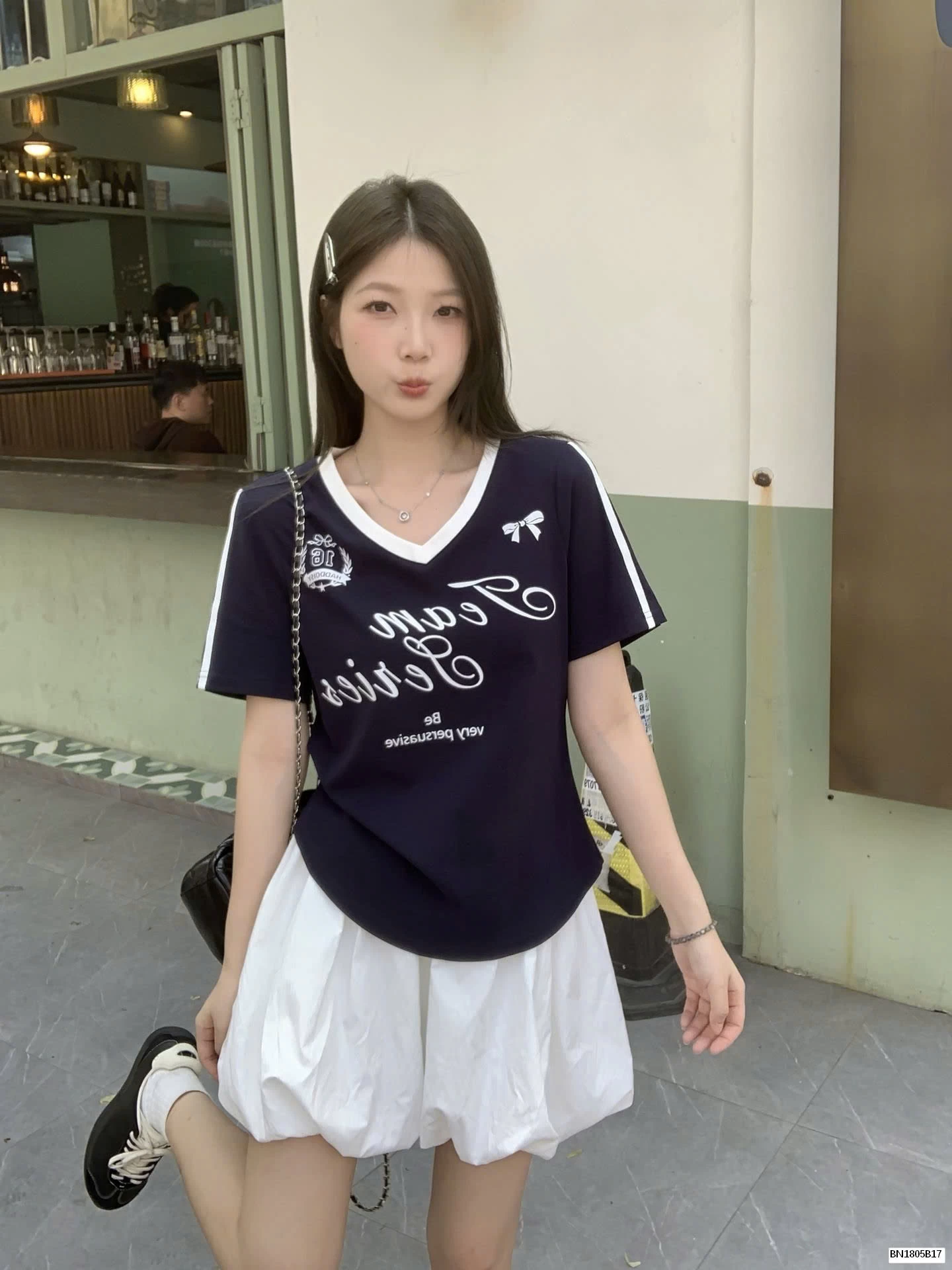 ÁO THUN KẺ TAY TEAMSERIES