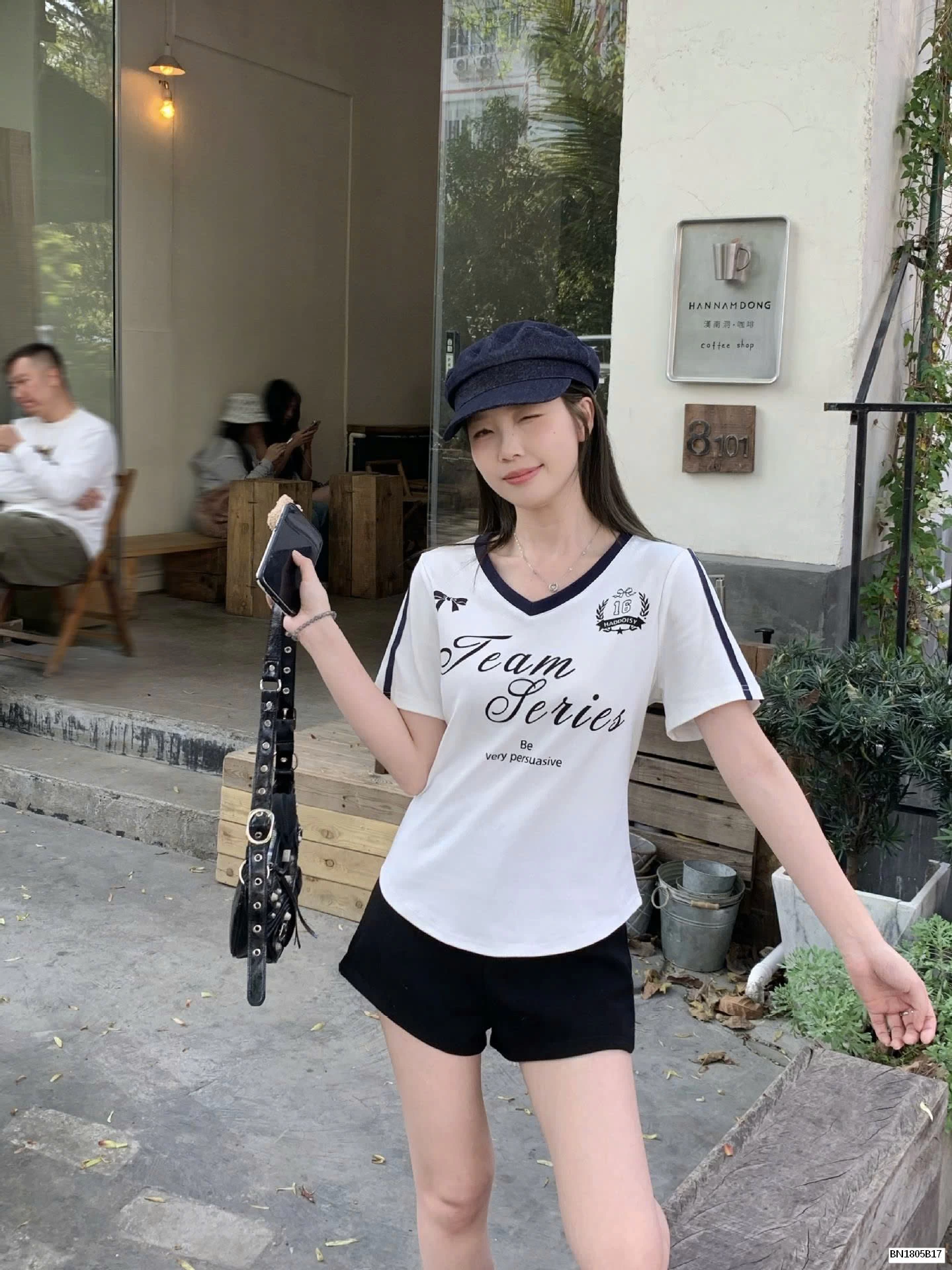 ÁO THUN KẺ TAY TEAMSERIES