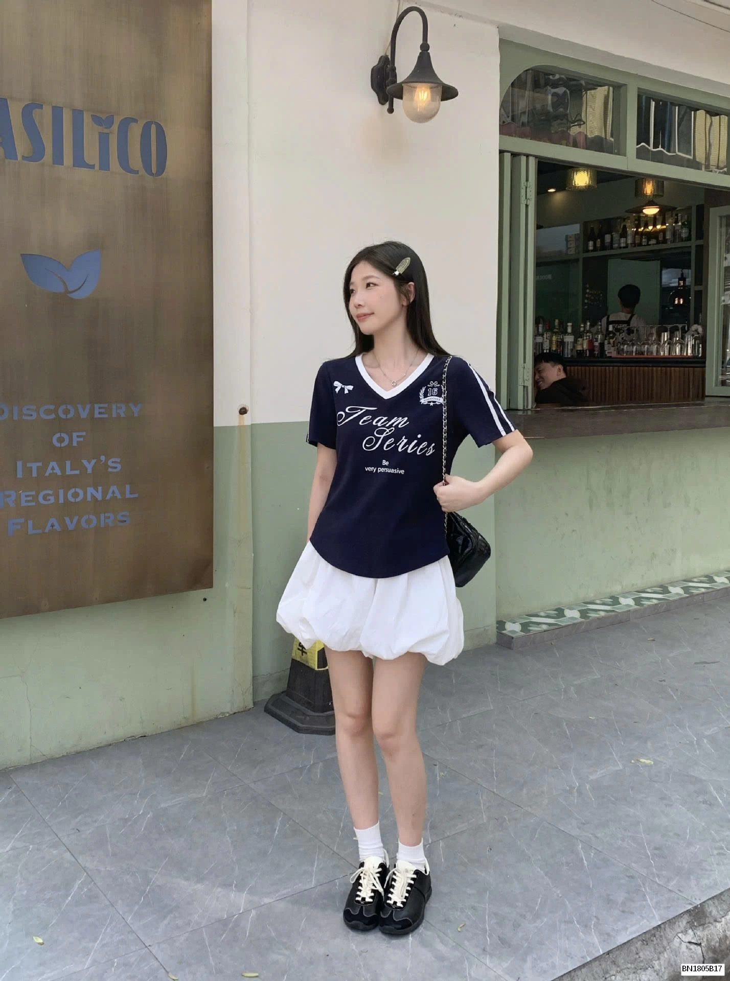 ÁO THUN KẺ TAY TEAMSERIES