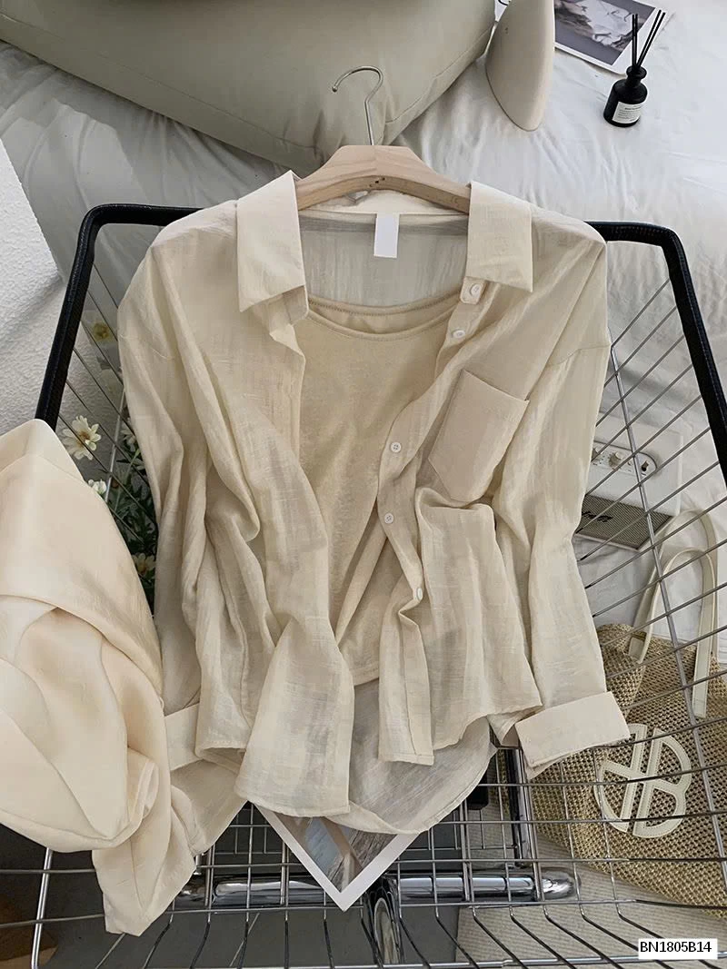 ÁO SƠ MI CHỐNG NẮNG THỜI TRANG