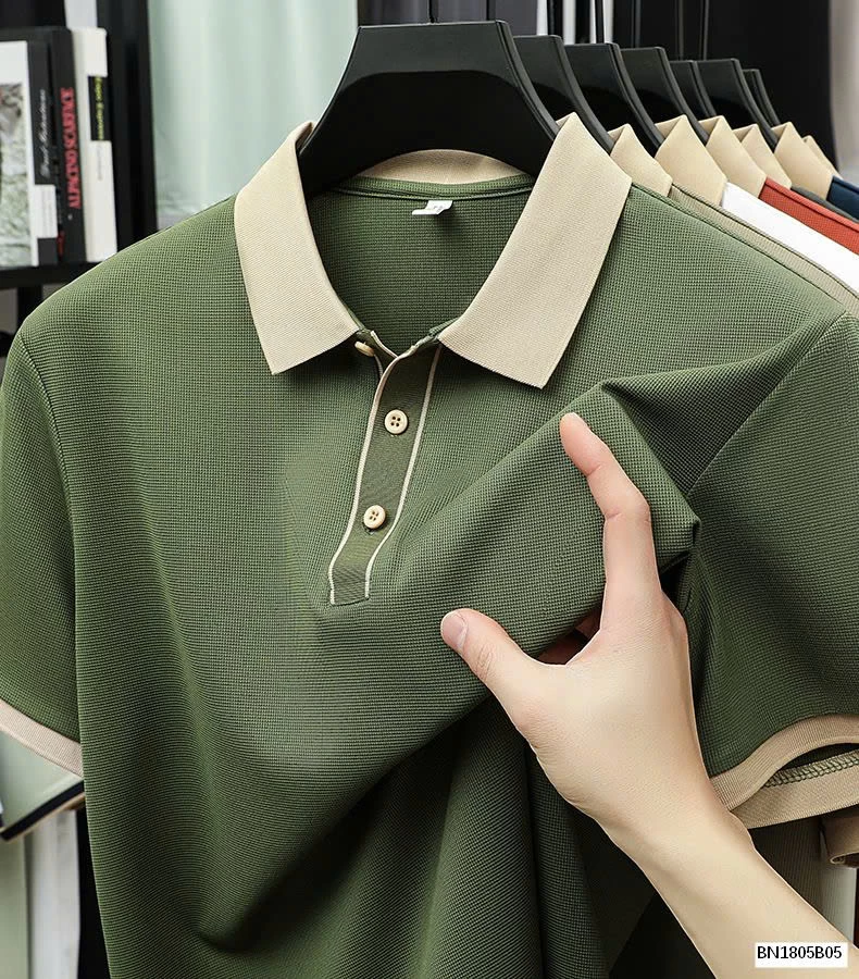 ÁO POLO NAM PHỐI MÀU CỐ