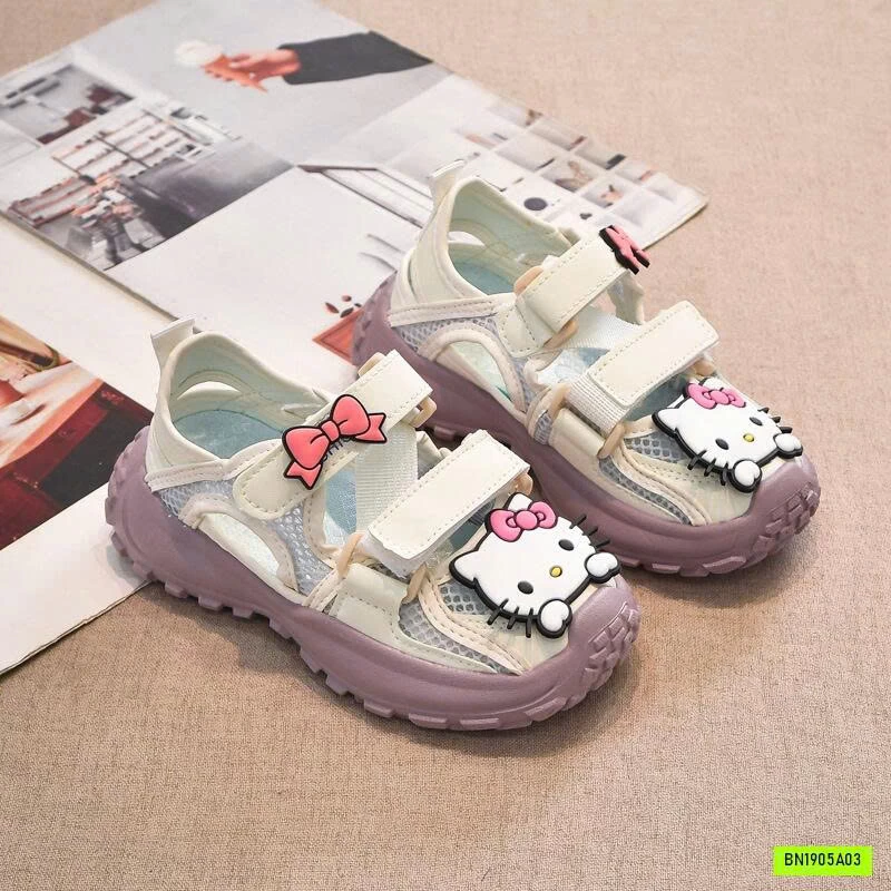 COMBO BALO ĐI HỌC KITTY ĐỎ BÉ GÁI