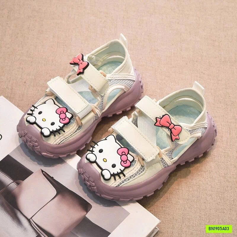 COMBO BALO ĐI HỌC KITTY ĐỎ BÉ GÁI