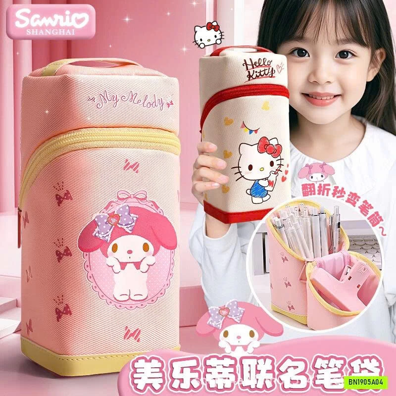 HỘP BÚT ỐNG CANVAS HOẠT HÌNH