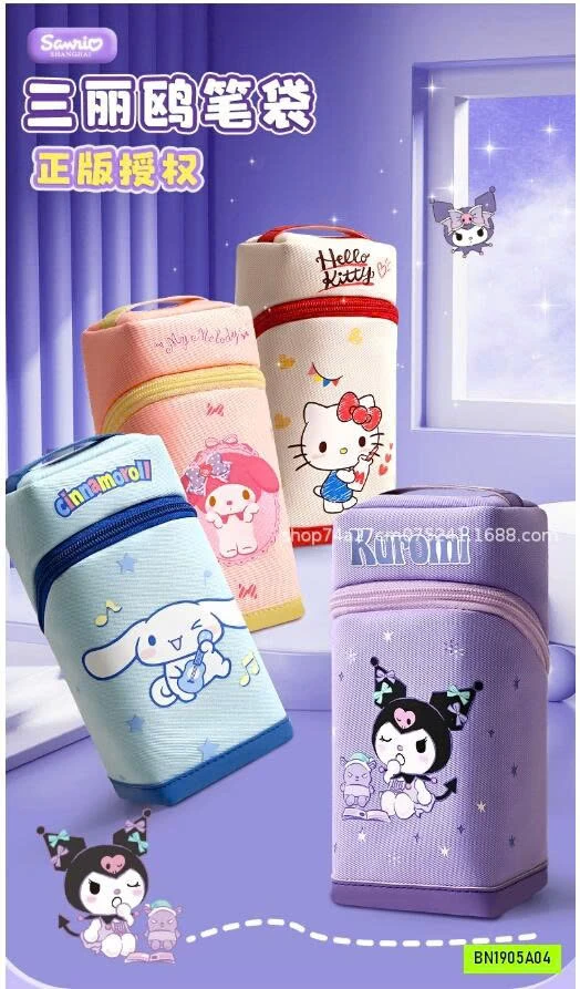 HỘP BÚT ỐNG CANVAS HOẠT HÌNH