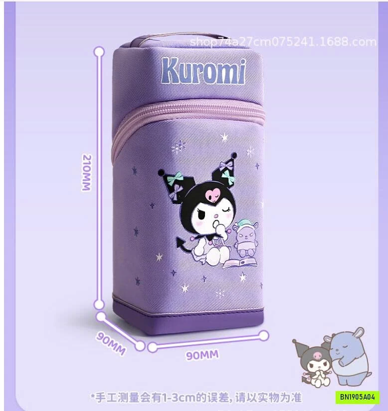 HỘP BÚT ỐNG CANVAS HOẠT HÌNH