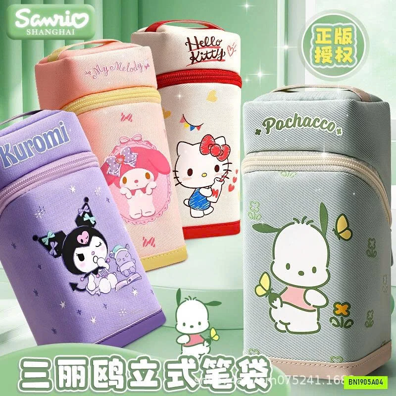 HỘP BÚT ỐNG CANVAS HOẠT HÌNH