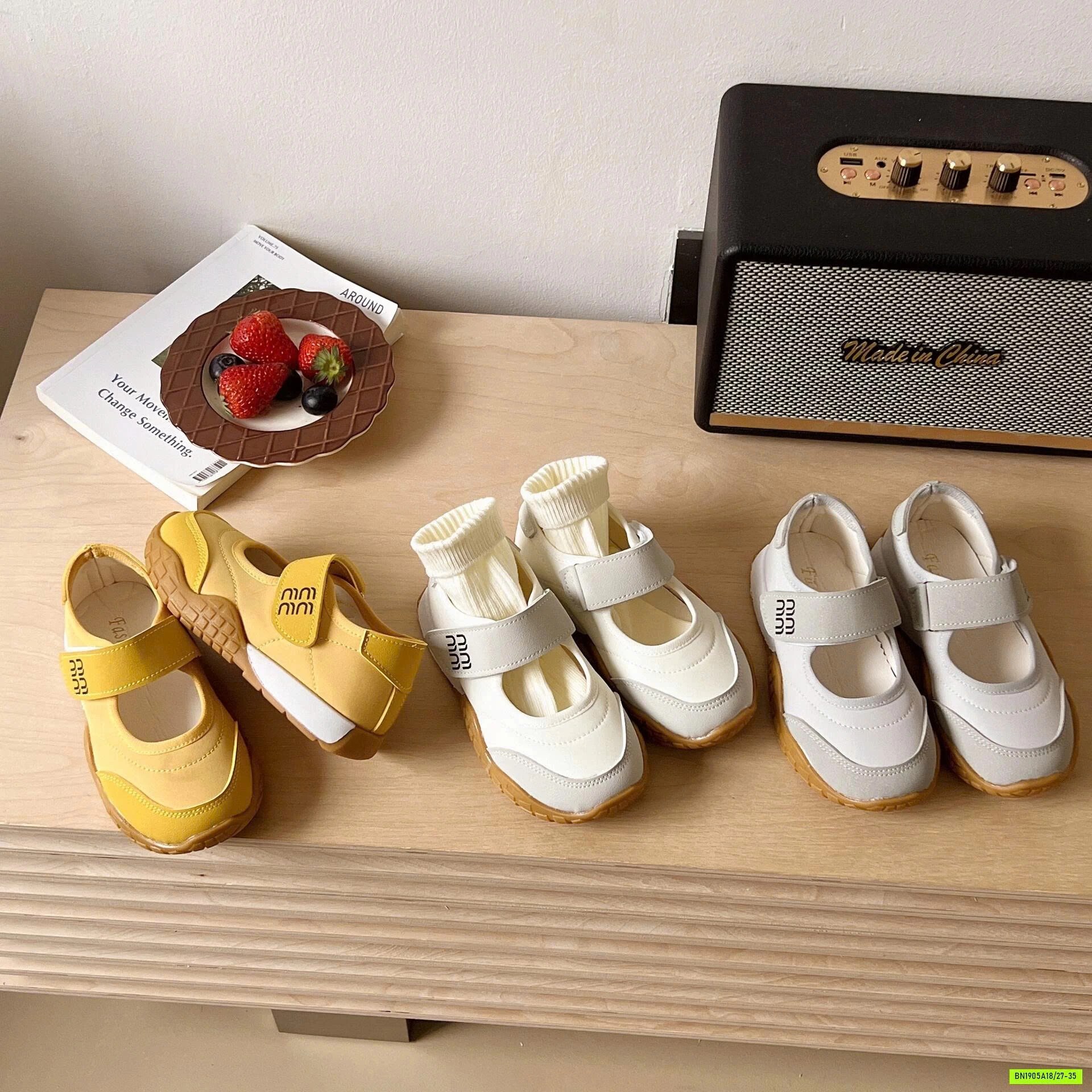 GIÀY THỂ THAO QUAI DÁN MINMIN