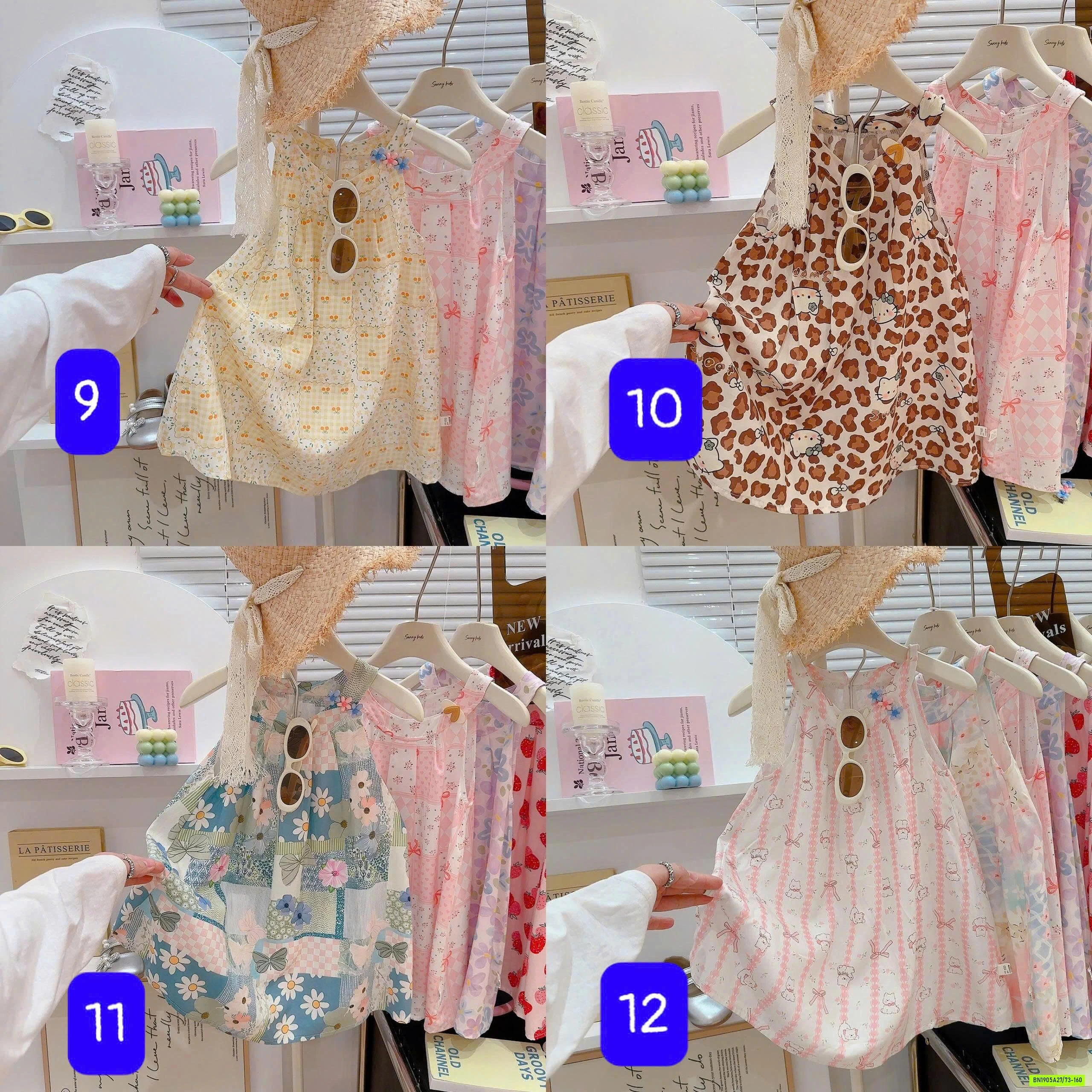 VÁY LANH HỌA TIẾT DỄ THƯƠNG