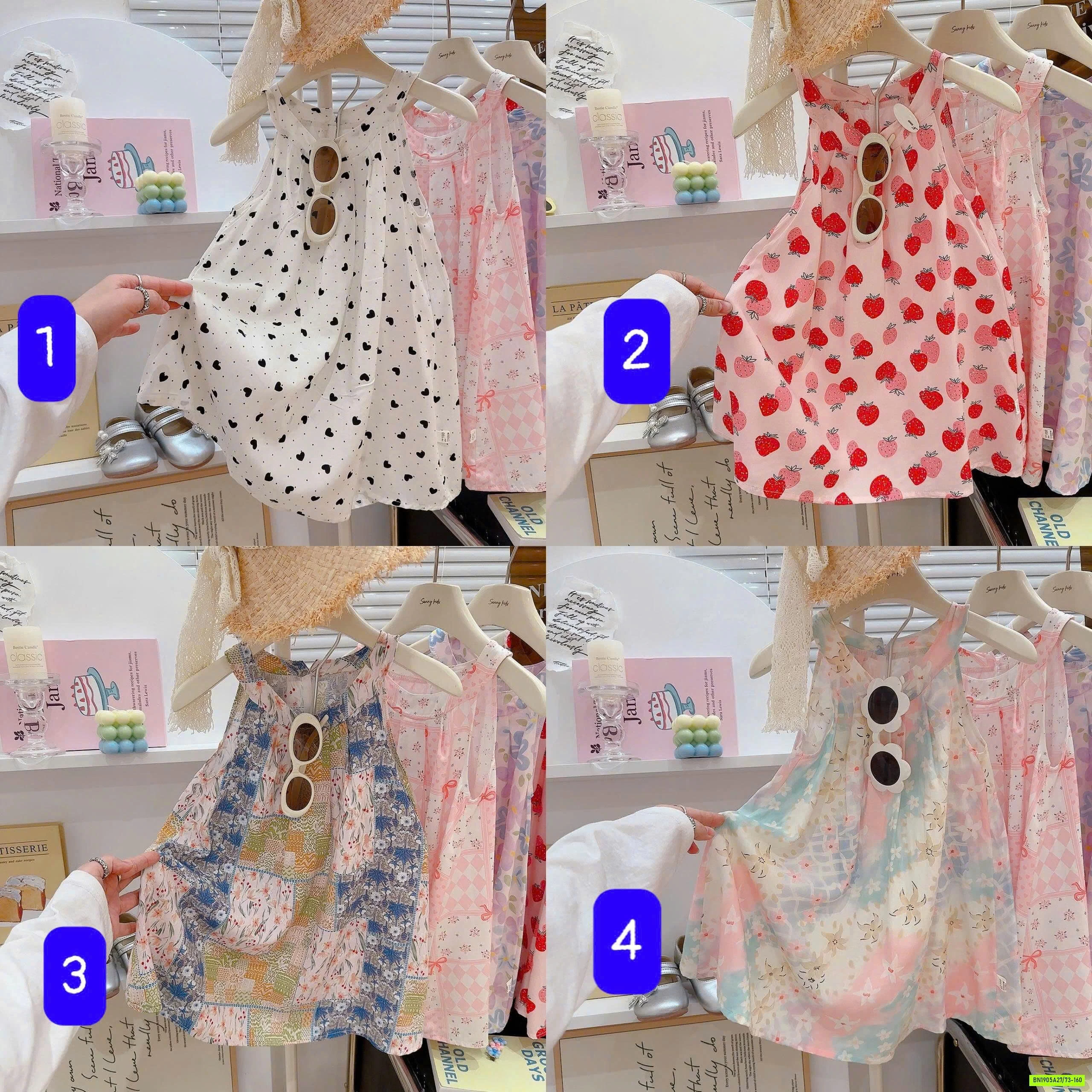VÁY LANH HỌA TIẾT DỄ THƯƠNG