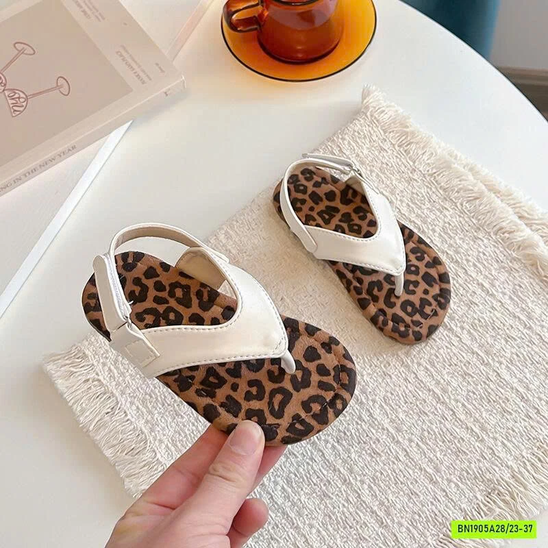 SANDAL XỎ NGÓN DA BEO