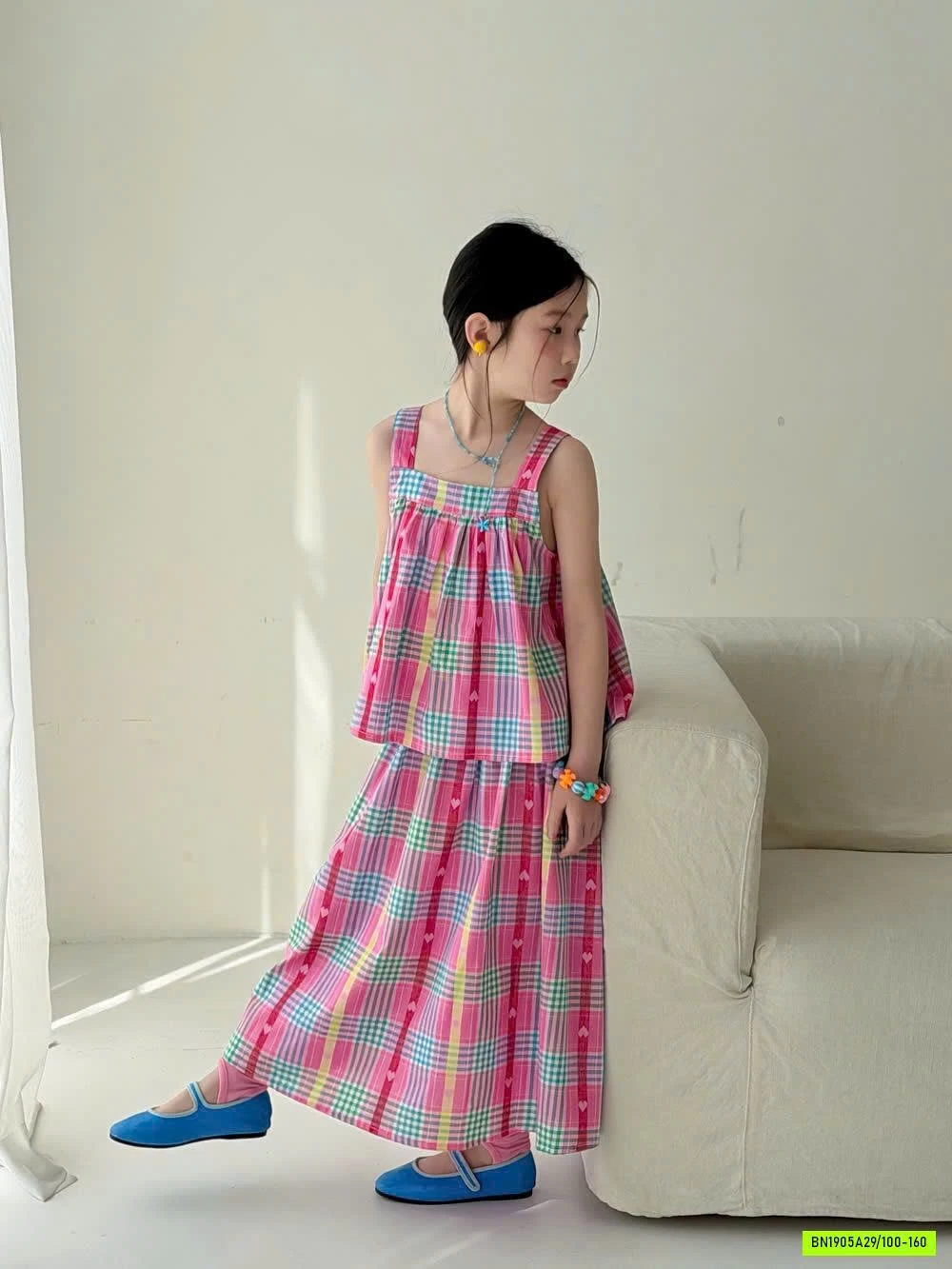 SÉT ÁO MIX CV CARO HỒNG KUMAI