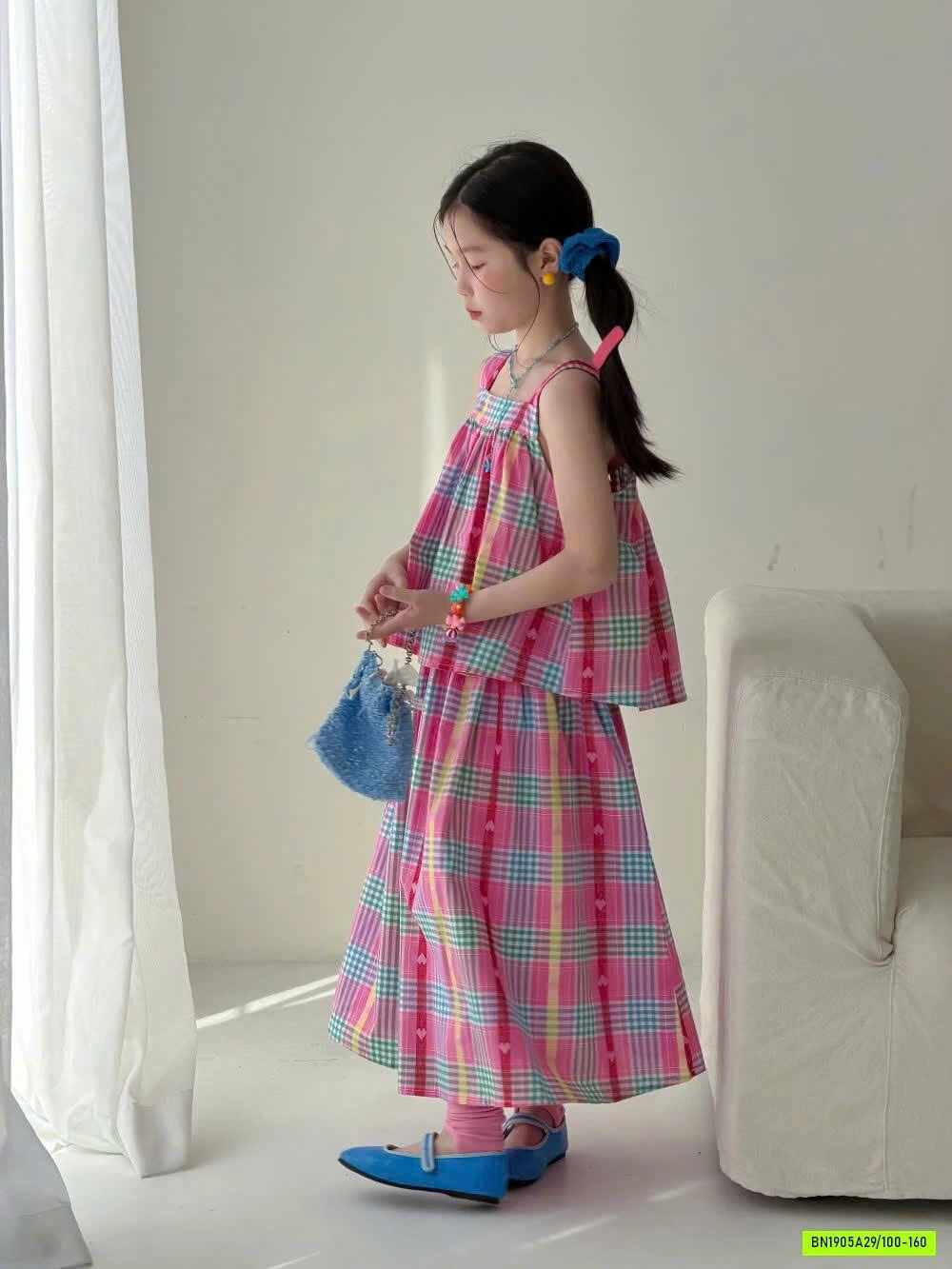 SÉT ÁO MIX CV CARO HỒNG KUMAI