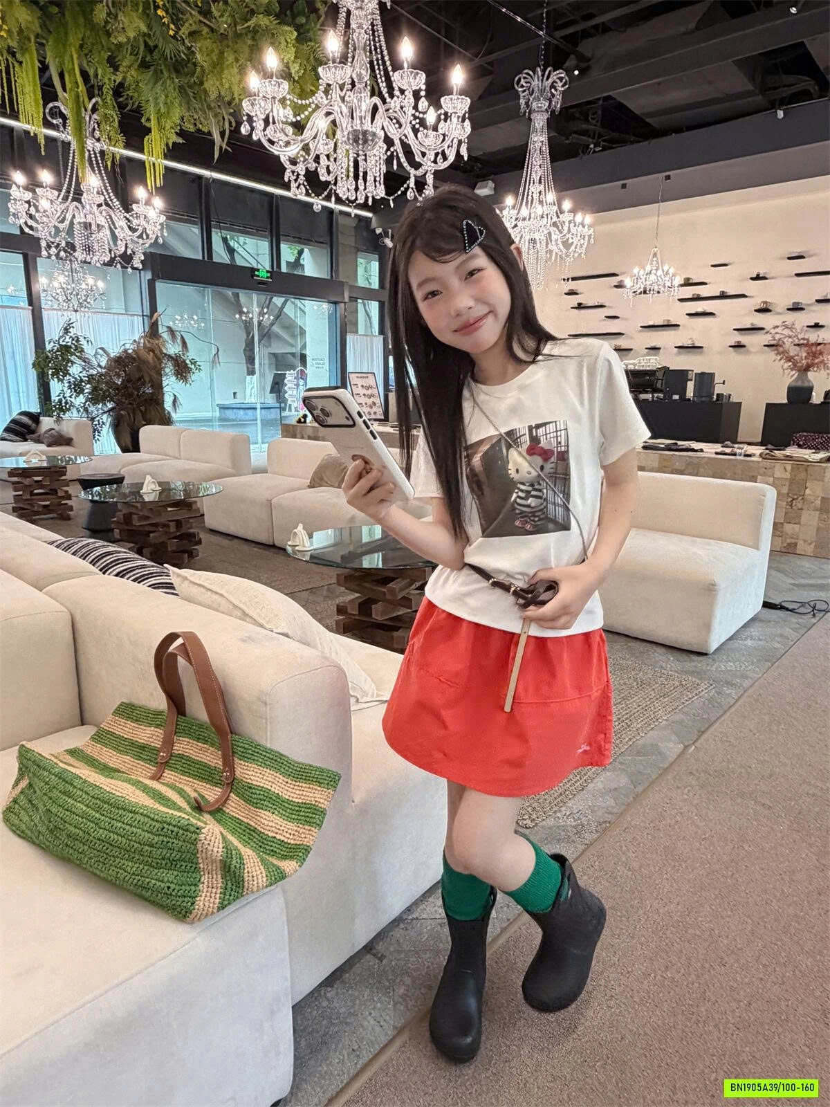 CHÂN VÁY CHỮ A NGỌT NGÀO
