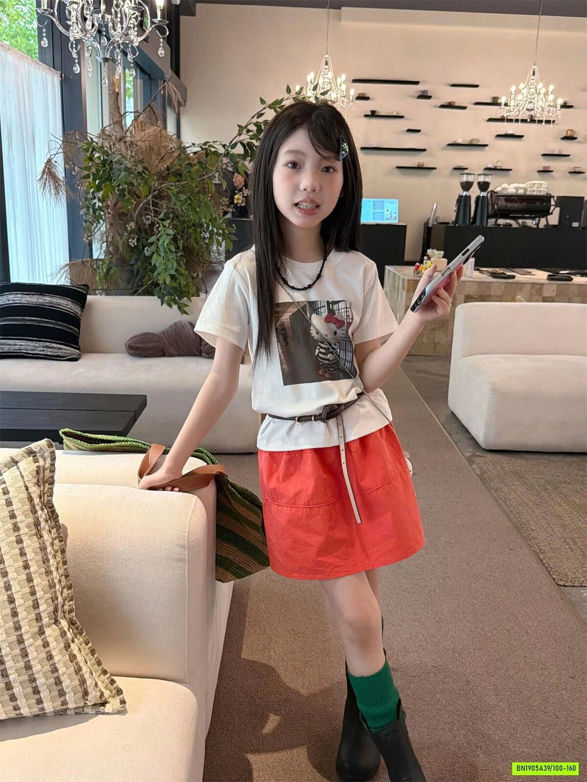 CHÂN VÁY CHỮ A NGỌT NGÀO