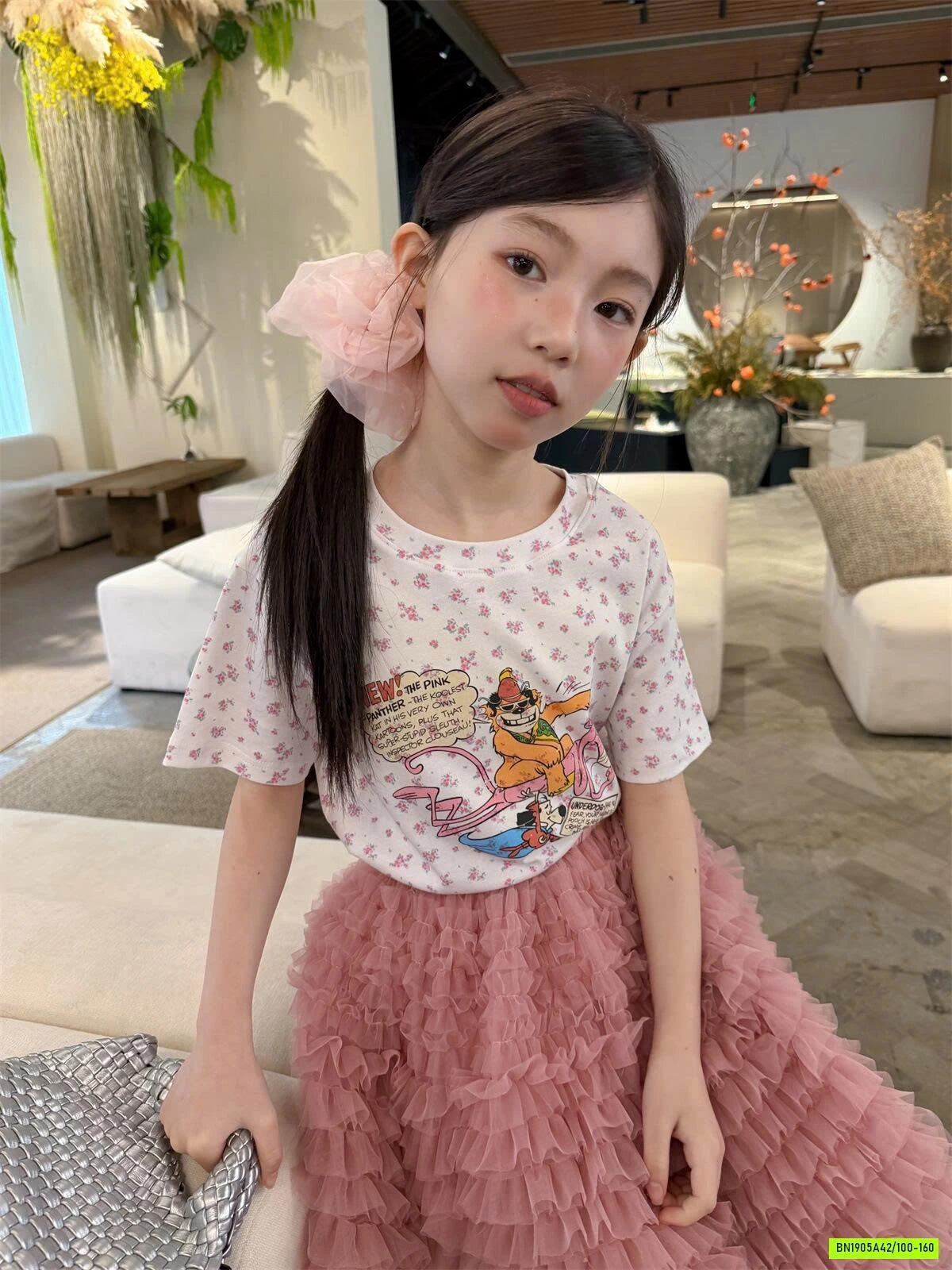 ÁO THUN HOA NHÍ XINH XẮN