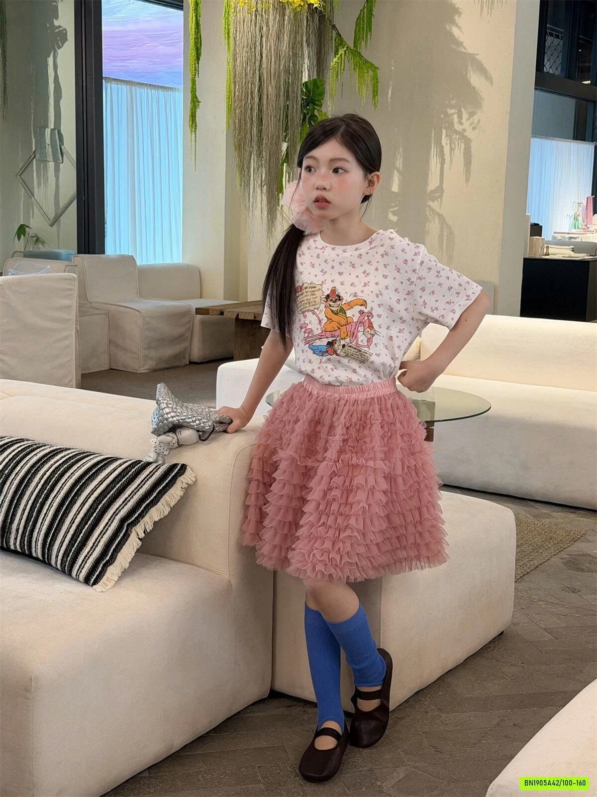 ÁO THUN HOA NHÍ XINH XẮN