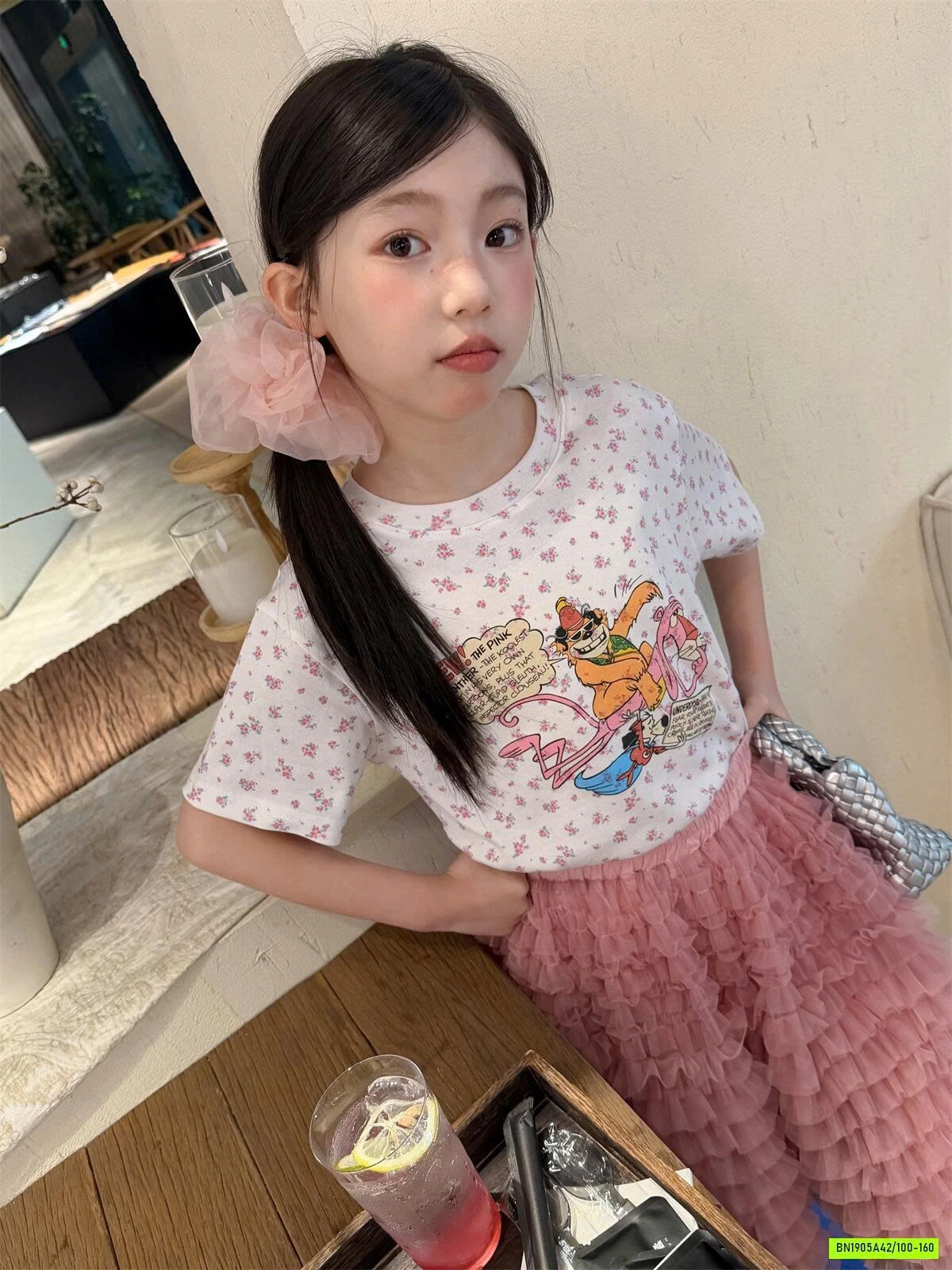 ÁO THUN HOA NHÍ XINH XẮN