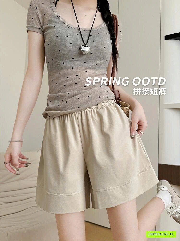 SHORT THÔ MỀM CẠP CHUN