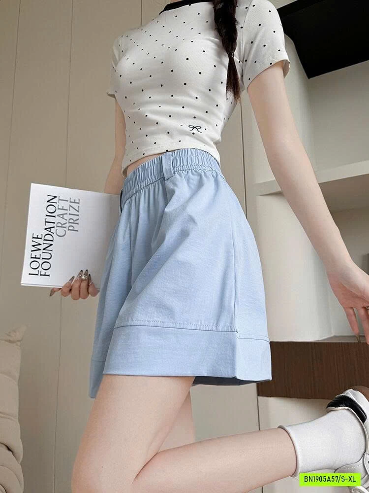 SHORT THÔ MỀM CẠP CHUN