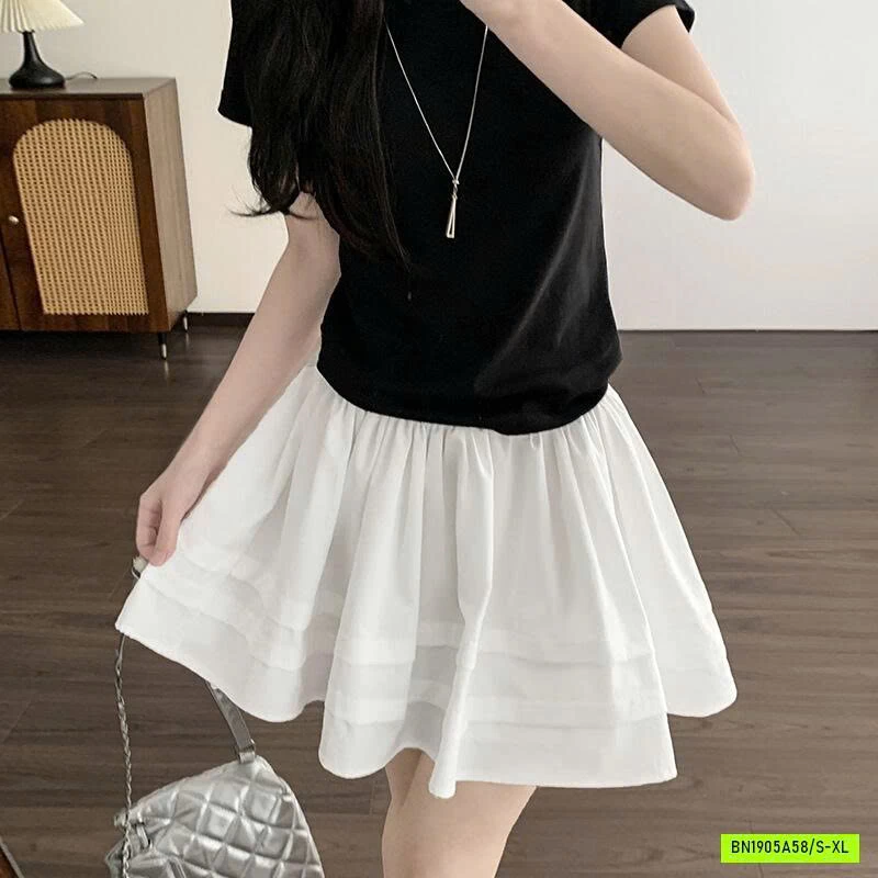 CHÂN VÁY XÒE BỒNG DÁNG NGẮN