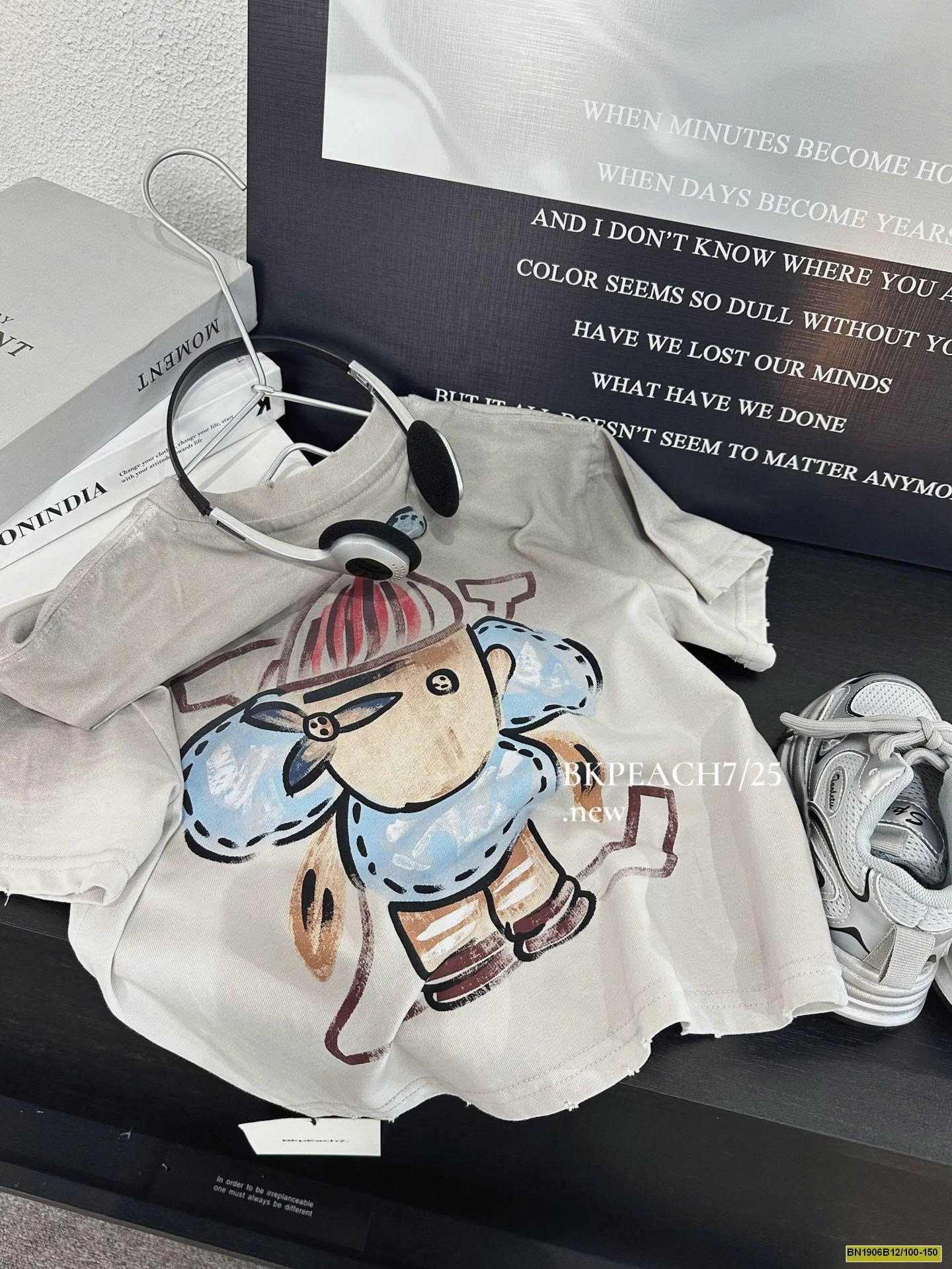 ÁO THUN DÁNG RỘNG IN HÌNH