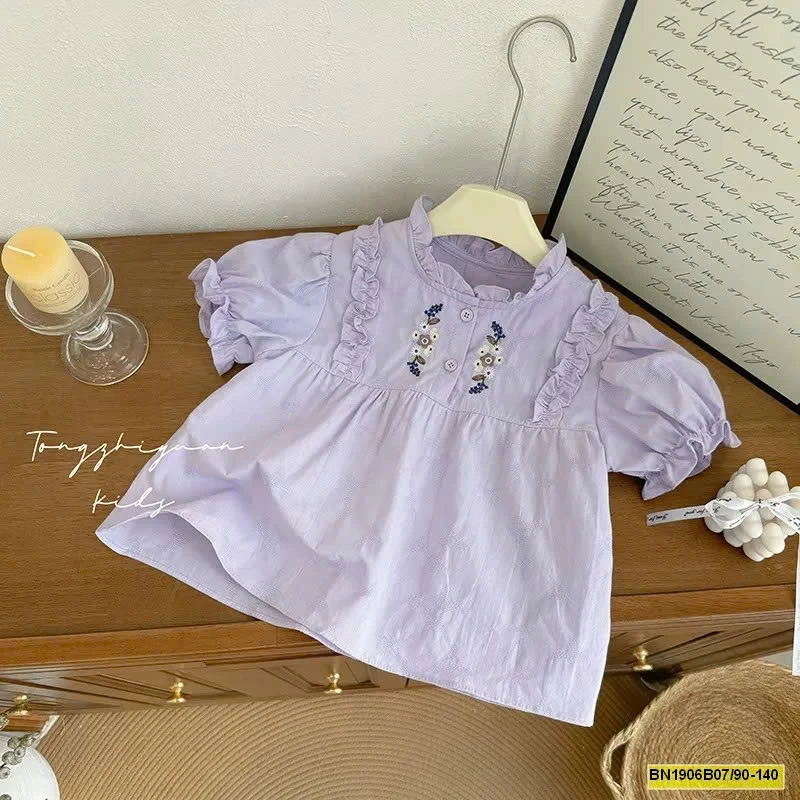 ÁO BABYDOLL THÊU HOA NGỰC