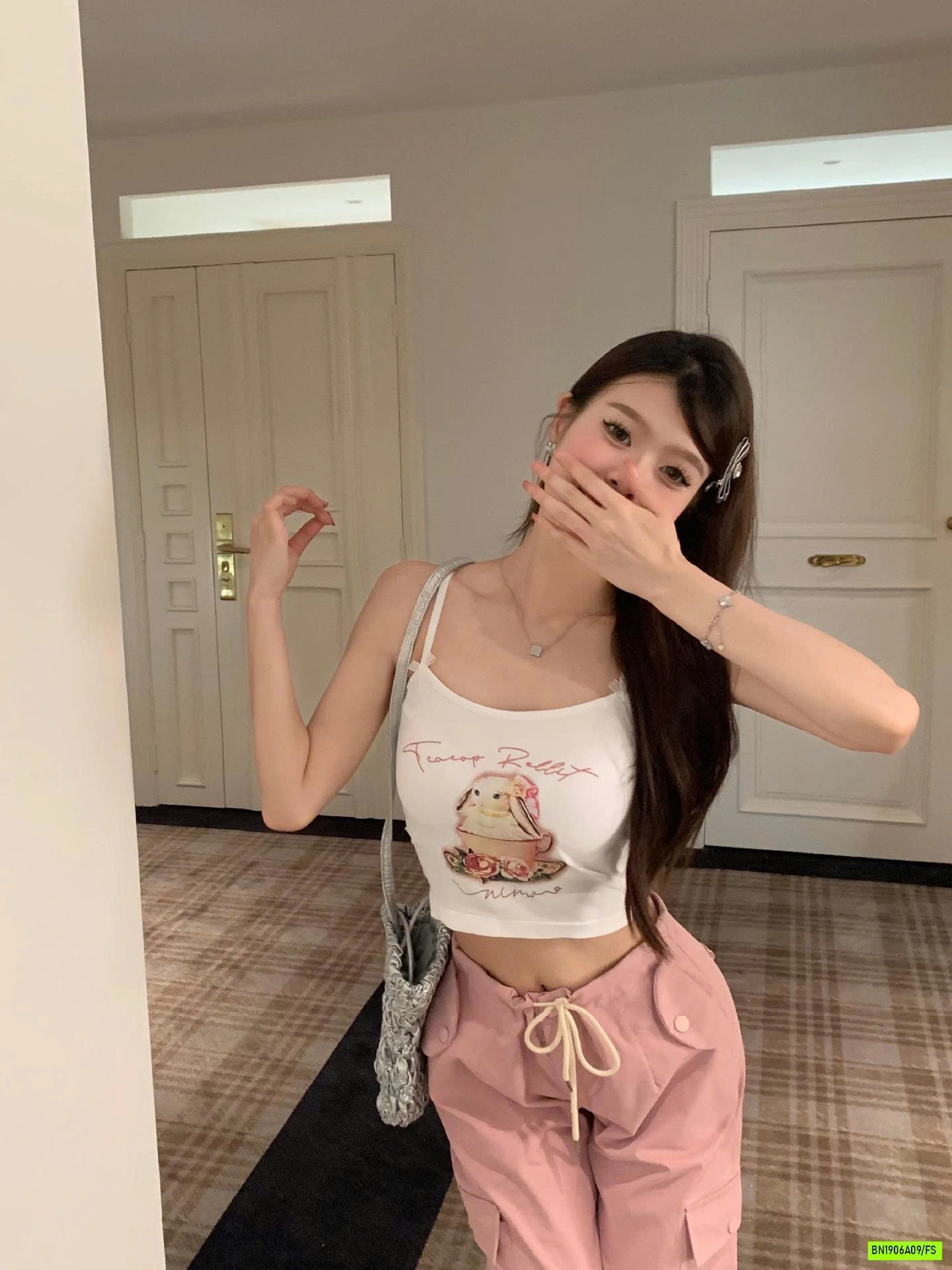 CROPTOP 2 DÂY KÈM BRA