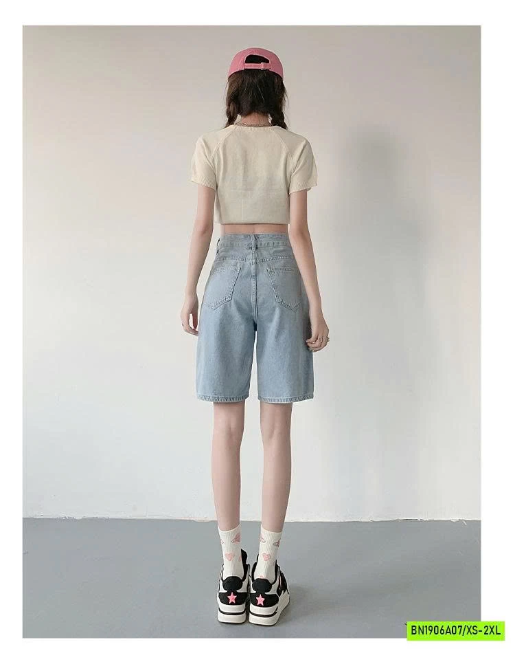 JEANS LỬNG CẠP CAO CC