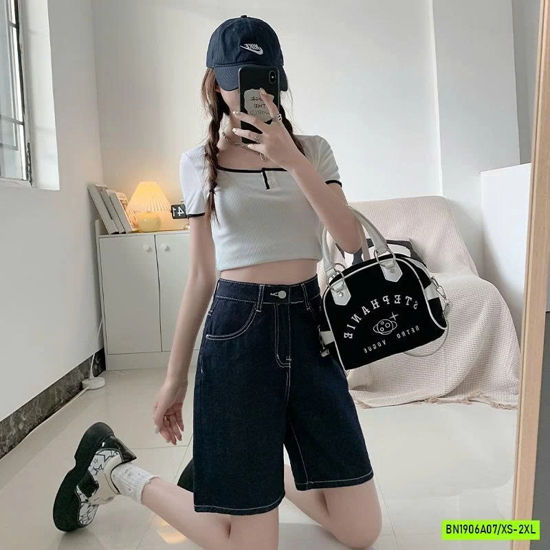 JEANS LỬNG CẠP CAO CC