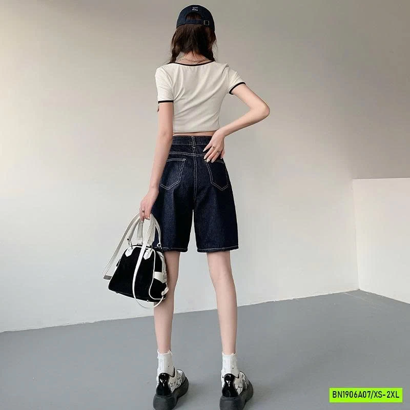 JEANS LỬNG CẠP CAO CC