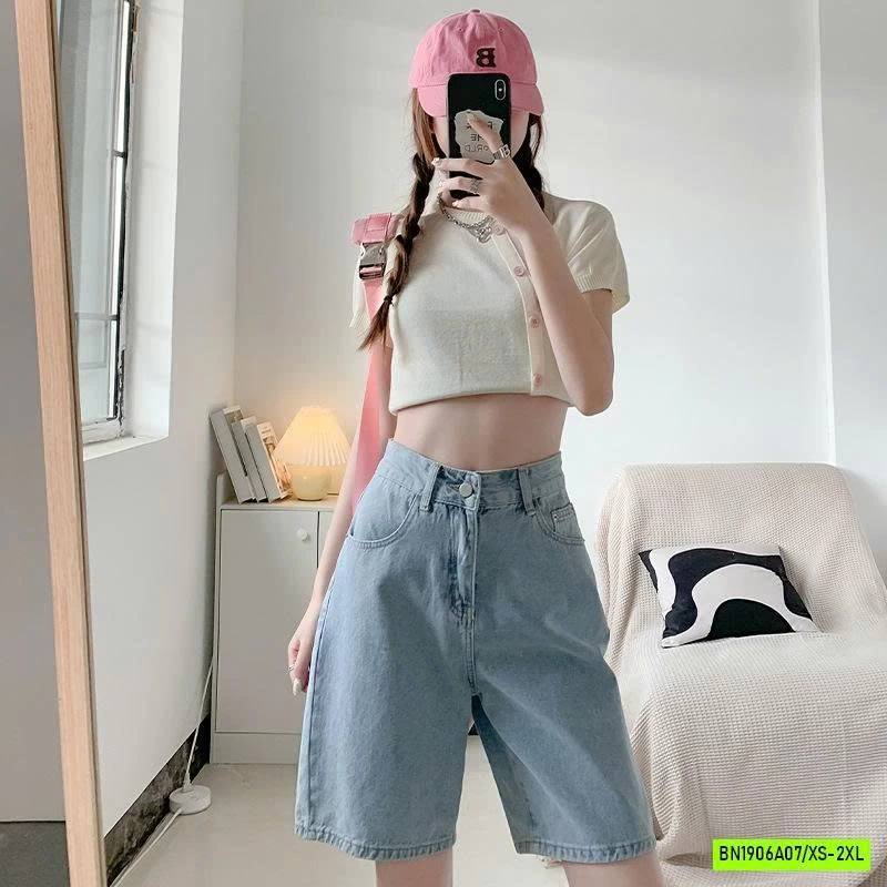 JEANS LỬNG CẠP CAO CC