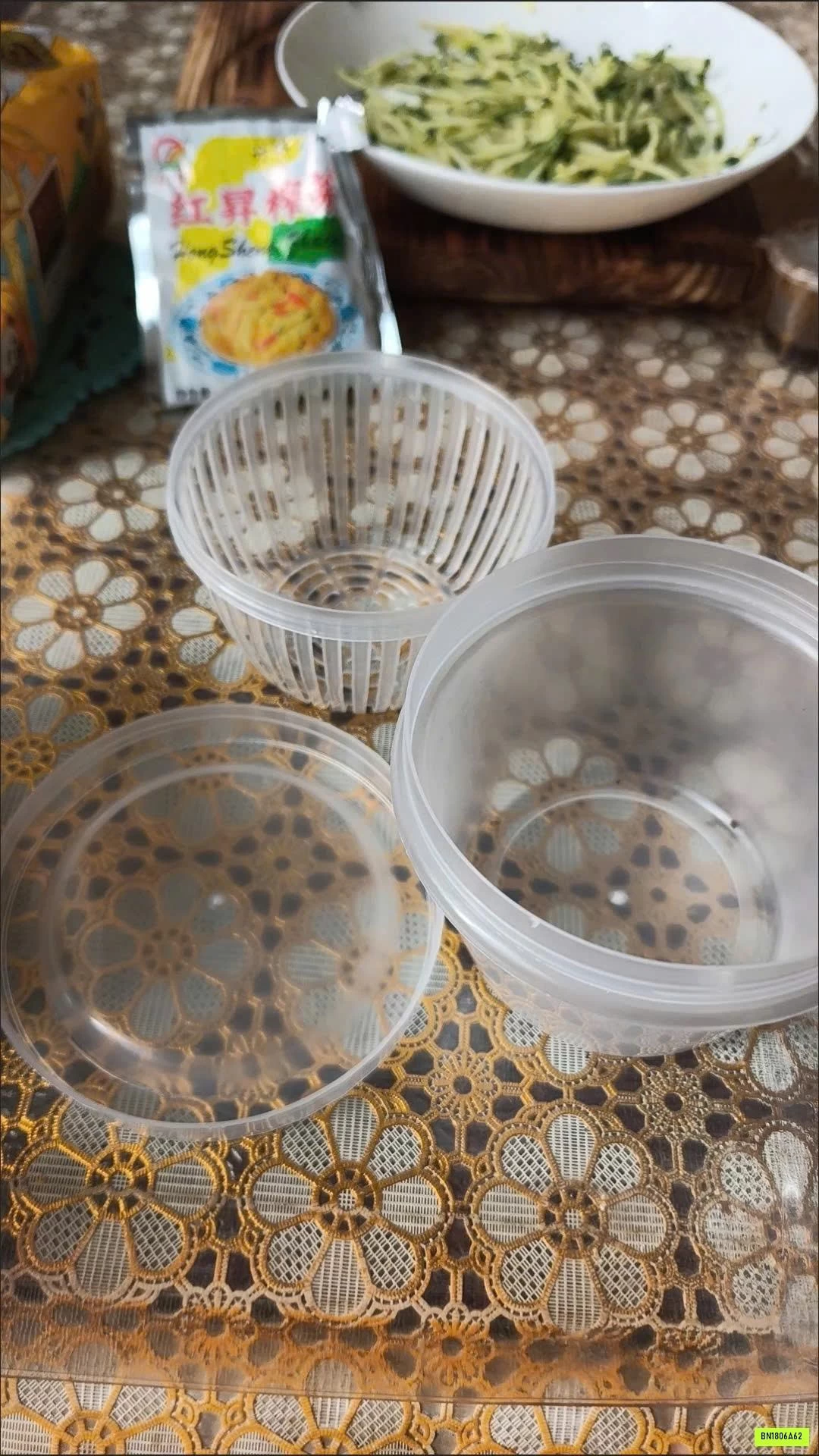 SET 8 HỘP ĐỰNG THỰC PHẨM HÀNH LÁ, GỪNG TỎI