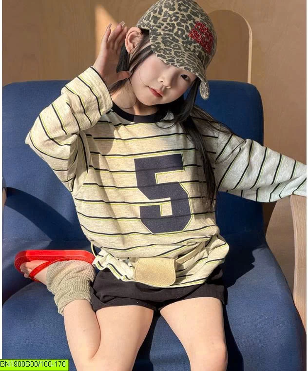 ÁO THUN DÀI TAY SỐ 5 AMBB 26A033