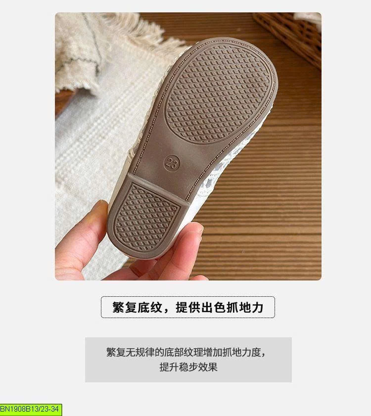 GIÀY BÚP BÊ LƯỚI NƠ