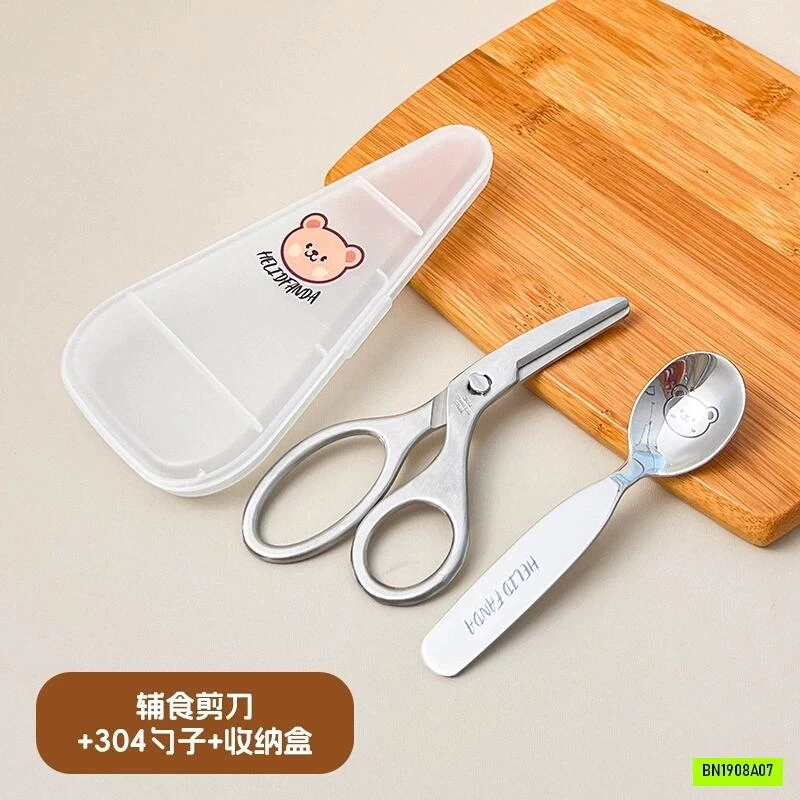 BỘ KÉO + THÌA MINI CHO BÉ