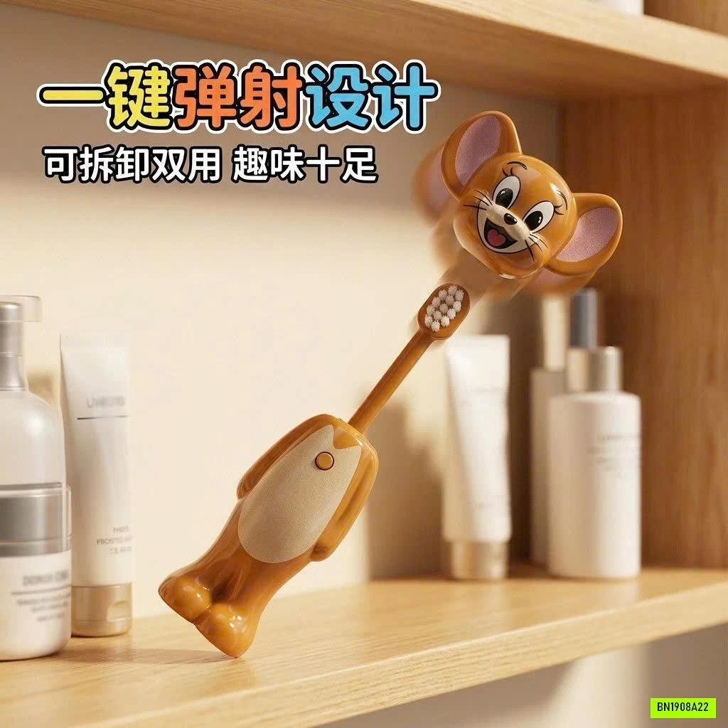 SET 2 BÀN CHẢI TOM & JERRY