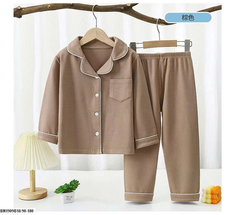 BỘ PIJAMA TRƠN CHO BÉ