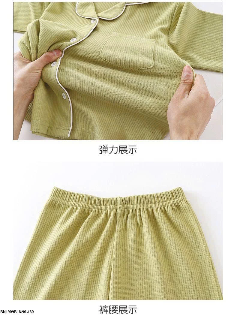 BỘ PIJAMA TRƠN CHO BÉ