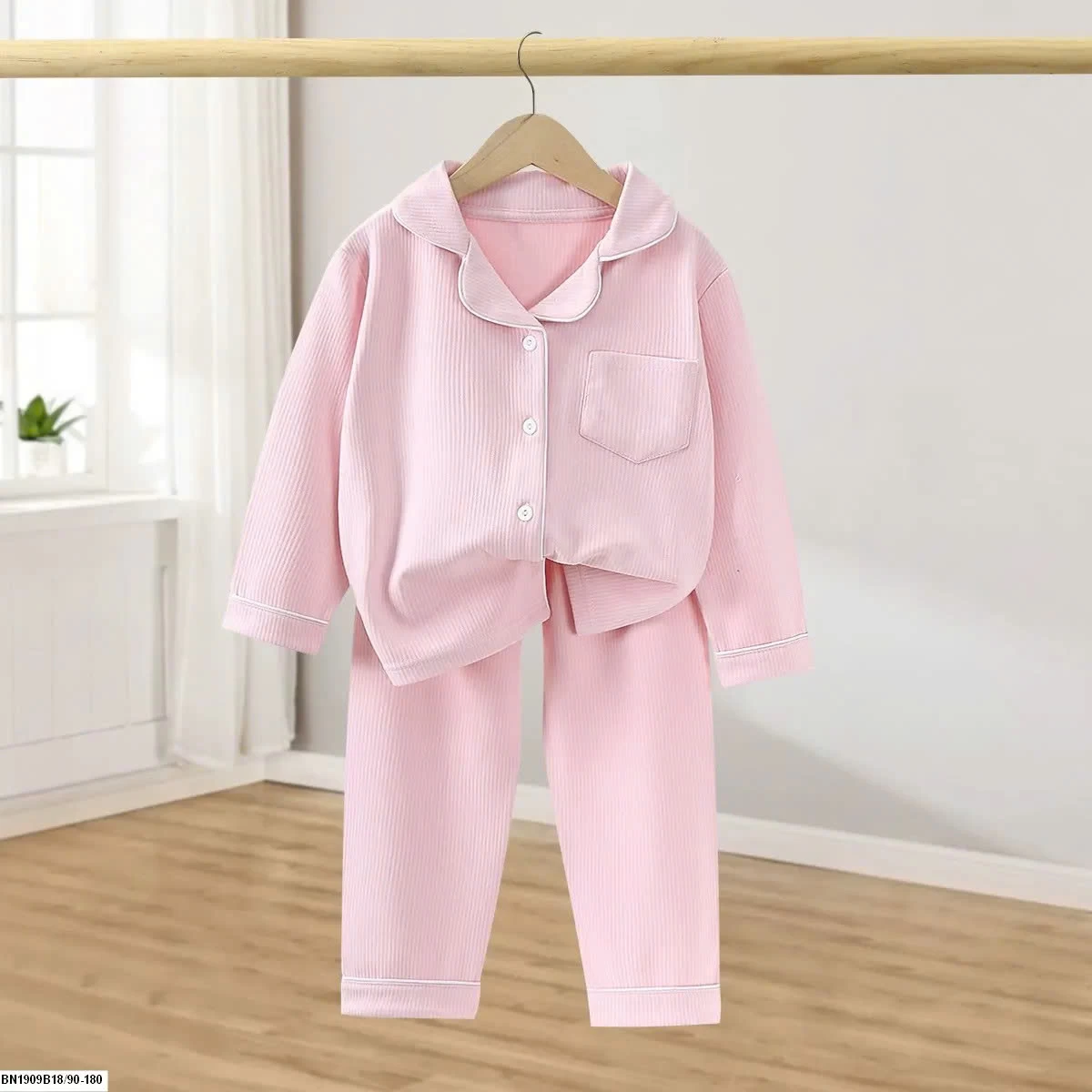 BỘ PIJAMA TRƠN CHO BÉ
