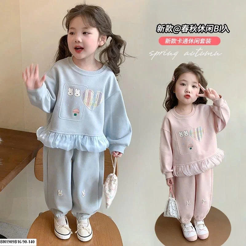 BỘ COTTON THỎ DỄ THƯƠNG NINGLI