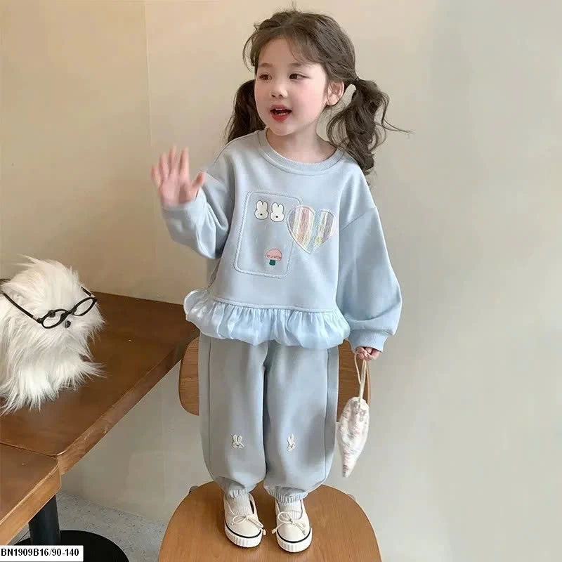 BỘ COTTON THỎ DỄ THƯƠNG NINGLI