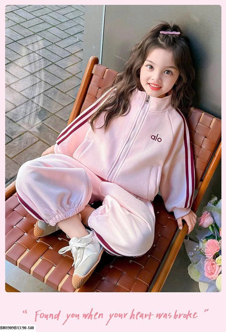 SÉT NỈ ALO SỌC HỒNG