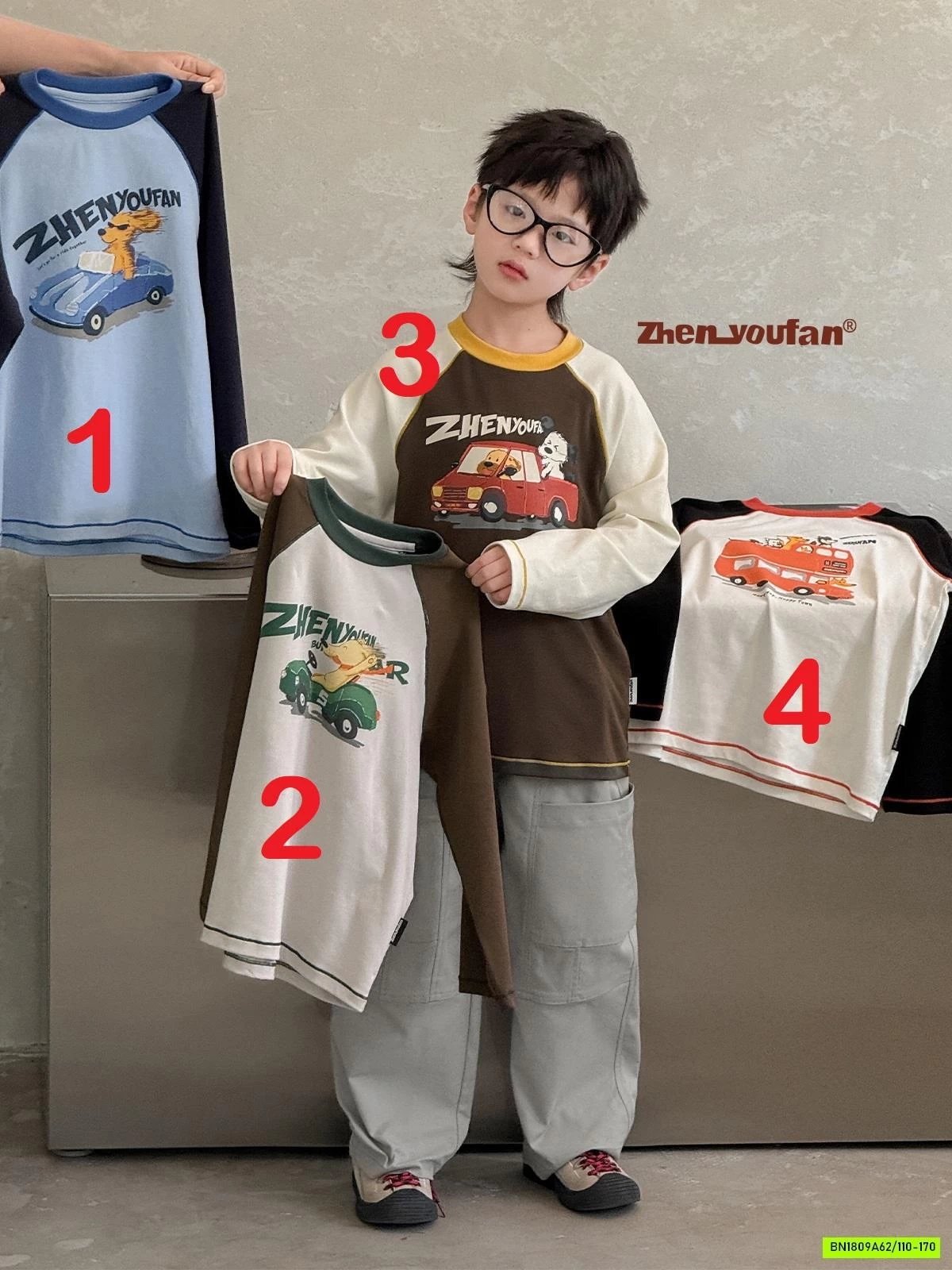 ÁO THUN Ô TÔ PHỐI MÀU TAY