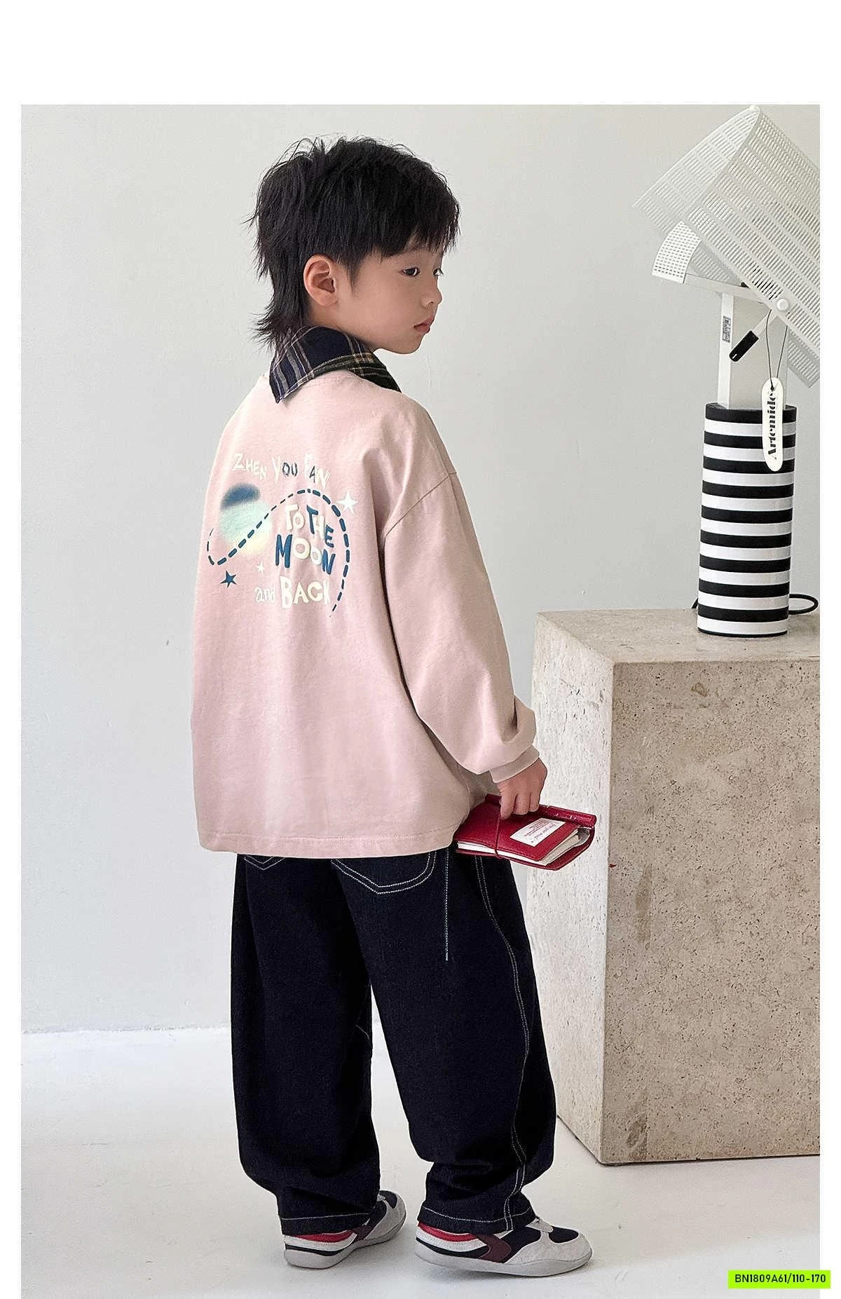 ÁO THUN CỔ TRÒN IN HÌNH LƯNG